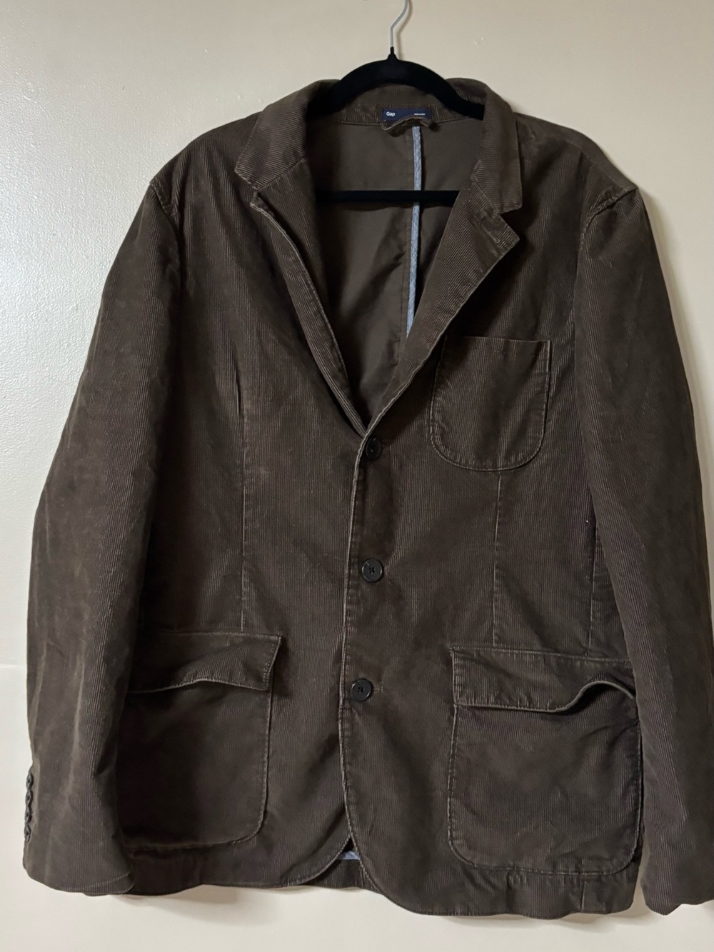 Men's Brown Corduroy blazer with a relaxed fit